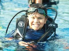 
      
      Jithen Arun becomes world's youngest master scuba diver
      
      