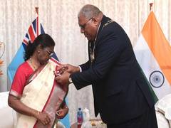 
      
      Tripura CM Manik Saha congratulates President Murmu 
      
      
