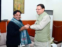 
      
      Rajpal Yadav meets Uttarakhand CM Pushkar Singh Dhami 
      
      