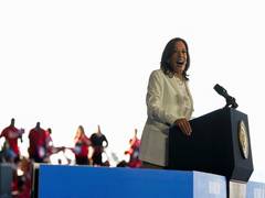 
      
      Kamala Harris shuts down pro-Palestine protestors at US rally
      
      