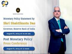 
      
      RBI to release policy at 10 am today
      
      
