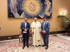 
      
      Afghan, Pashtun and PoJK leaders meet Pope Francis
      
      