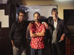 
      
      Fahadh Faasil poses with Rajinikanth, Amitabh Bachchan
      
      