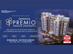 
      
      Emperium ventures into Gurgaon with 'Premio' 
      
      