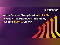 
      
      Vertoz Delivers Strong Start to Q1 FY25 Revenue 
      
      