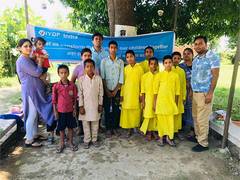 
      
      IYDF and Rising Star Academy Volunteers Bring Warmth 
      
      