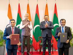 
      
      EAM Jaishankar inaugurates new projects in Maldives
      
      