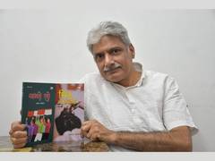 
      
      Ludhiana-based Journo Manoj Dhiman pens two new fiction books
      
      