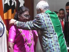 
      
      Prez Murmu conferred with Timor Leste's highest civilian award
      
      
