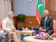 
      
      “Our enduring partnership…”: Maldives Prez thanks India
      
      