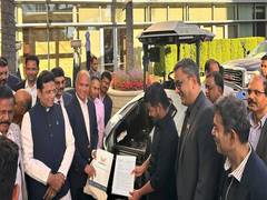 
      
      Monarch Tractors discusses investment plans with Telangana govt
      
      