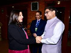 
      
      Indian Foreign Secretary Misri arrives in Nepal
      
      