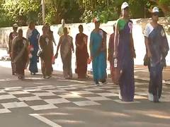 
      
      Women participate in 'Saree Marathon' in Chennai
      
      