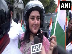 
      
      BJP MP Bansuri Swaraj participates in Tiranga Yatra in Delhi
      
      