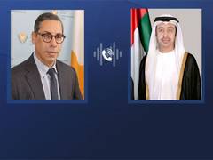 
      
      UAE, Cypriot counterpart discuss regional development
      
      
