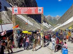 
      
      Amarnath Yatra suspended on Baltal route due to heavy rains
      
      