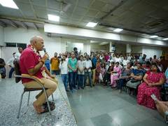 
      
      Former Deputy CM Manish Sisodia holds meeting in MLA office
      
      
