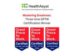
      
      HealthAsyst is Great Place To Work Certified for the Third Time
      
      