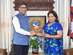 
      
      Foreign Secretary Misri meets Nepal's Foreign Minister
      
      