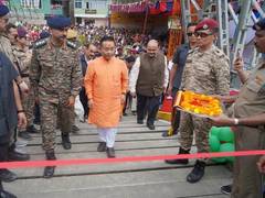
      
      CM Prem Singh Golay inaugurates Indryani bridge 
      
      