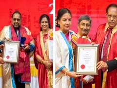 
      
      Shankar Mahadevan, Shabana Azmi get honorary doctorate
      
      