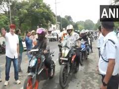 
      
      Assam Police organise bike rally under Har Ghar Tiranga campaign
      
      