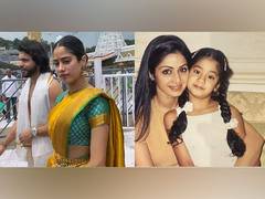 
      
      Janhvi visits Tirupati temple on mom Sridevi’s birth anniversary
      
      
