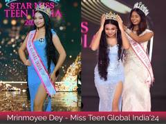 
      
      West Bengal's Mrinmoyee Dey Crowned Miss Teen Global India 2024
      
      