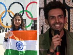 
      
       Manu Bhaker praises Kartik Aaryan 
      
      