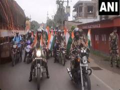 
      
      WB: BSF takes out 'Har Ghar Tiranga' bike rally in Krishnanagar
      
      
