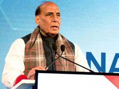 
      
      Defence Minister Rajnath Singh holds important meeting on J-K
      
      