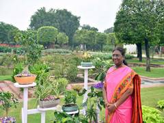 
      
      Murmu graces opening of Amrit Udyan's summer annual edition
      
      