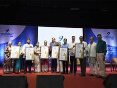 
      
      Launch of A New National Devotional Song 'Vikasit Bharatam' 
      
      