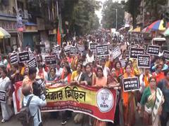 
      
      West Bengal BJP protest in Kolkata over trainee doctor murder
      
      