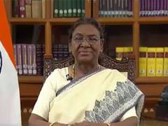 
      
      President Murmu lays stress on following constitutional ideals
      
      