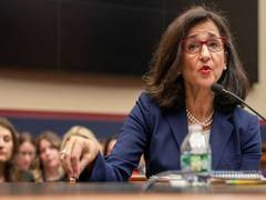 
      
      Columbia University President Minouche Shafik resigns
      
      