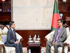 
      
      Indian High Commissioner calls on Bangladesh Foreign Adviser
      
      