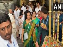 
      
      ISRO scientists visit Tirupati Balaji ahead of SSLV D3 launch 
      
      