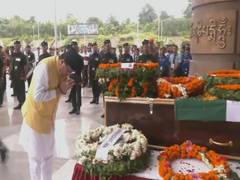 
      
      Uttarakhand CM Dhami pays tribute to Captain Deepak Singh 
      
      