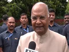 
      
      Former President Kovind extends Independence Day greetings
      
      