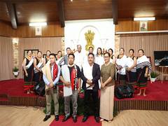 
      
      Governor’s Award for Arts, Music & Literature presented in Kohima
      
      