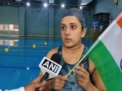 
      
      Vadodara: Swimmers celebrate I-Day with unique flag display
      
      