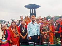 
      
      People from Uttarakhand take part in Red Fort event
      
      