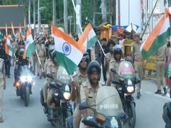 
      
      UP: Security forces hold grand Tiranga Yatra procession 
      
      