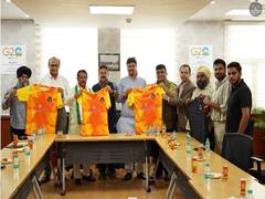 
      
      West Delhi Lions unveil jersey for Delhi Premier League 
      
      