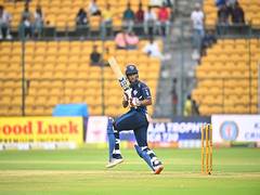 
      
      Maharaja Trophy: Chethan LR, Mayank Agarwal guide BB to a big win
      
      