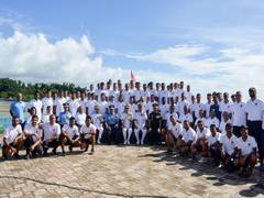 
      
      ANC pays tribute to Param Vir Chakra awardees with 78-swimmers
      
      