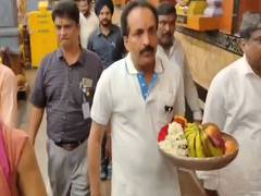 
      
      Somanath visits Chengalamamma Temple ahead of SSLV D3 launch
      
      