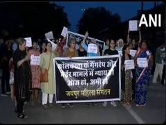 
      
      Kolkata doctor rape-murder: Doctors hold protest march in Jaipur
      
      