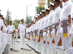 
      
      Navy Chief Admiral Dinesh Tripathi visits naval base INS Shivaji 
      
      